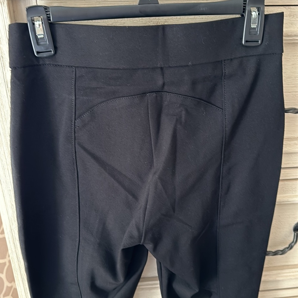 Anne Klein Tummy Control Black Ponte Pant - Picture 3 of 8